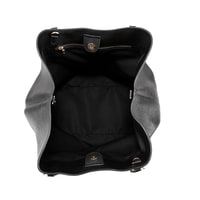 Argilla Siyah Kadın Deri Omuz Çantası