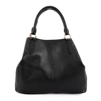 Argilla Siyah Kadın Deri Omuz Çantası