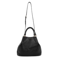 Argilla Siyah Kadın Deri Omuz Çantası