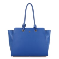 Aster Lacivert Kadın Deri Alışveriş Çantası