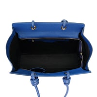 Aster Lacivert Kadın Deri Alışveriş Çantası