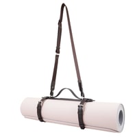 Bandha Kahve Deri Yoga Matı Askısı