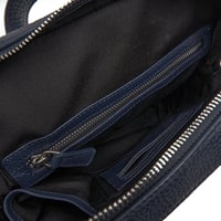 Berdy Lacivert Erkek Deri Postacı Çantası