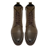 Bertina Haki Erkek Deri Bot