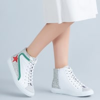 Beyaz Alanza Kadın Spor Ayakkabı