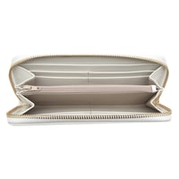 Beyaz Kadın Deri Cüzdan