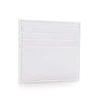 Beyaz Kadın Deri Kartlık