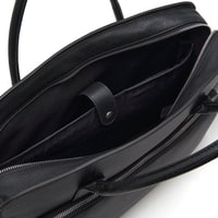 Bing Siyah Erkek Deri Evrak Çantası