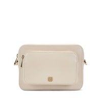 Bingo Bej Kadın Deri Omuz Çantası