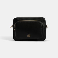 Bingo Siyah Kadın Deri Omuz Çantası