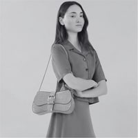 Blatt Sarı Kadın Kroko Baskılı Deri Omuz Çantası