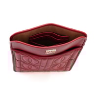 Bordo Kadın Telefon Çantası