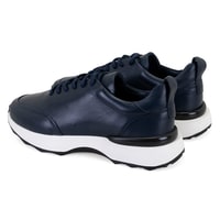 Bria Lacivert Erkek Deri Spor Ayakkabı
