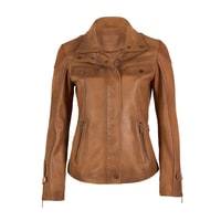 Briellen Taba Kadın Deri Mont