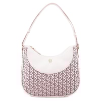 Brote Bej Kadın Monogram Omuz Çantası