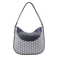 Brote Siyah Kadın Monogram Omuz Çantası