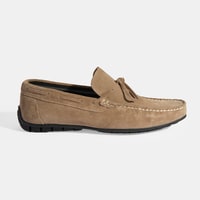 Calandra Kum Erkek Bağcık Detaylı Slip-On Süet Loafer