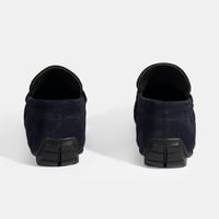 Calandra Lacivert Erkek Bağcık Detaylı Slip-On Süet Loafer