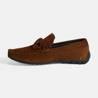Calandra Taba Erkek Bağcık Detaylı Slip-On Süet Loafer