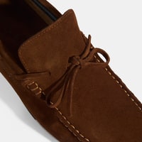 Calandra Taba Erkek Bağcık Detaylı Slip-On Süet Loafer
