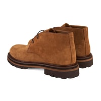 Callien Taba Erkek Bağcıklı Deri Bot