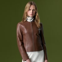 Cambree Taba Kadın Deri Ceket