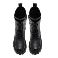 Candi Siyah Kadın Deri Postal Bot