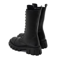 Candi Siyah Kadın Deri Postal Bot