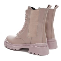 Carilla Pudra Kadın Deri Bot