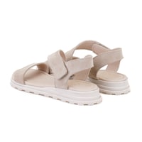 Carlene Bej Kadın Süet Deri Sandalet