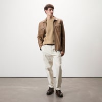 Carlino Kahve Erkek Deri Mont