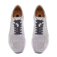 Carrol Gri Erkek Deri Spor Ayakkabı