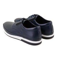 Celia Lacivert Erkek Deri Günlük Ayakkabı