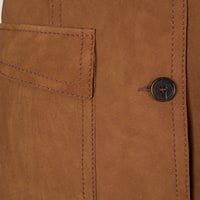 Chalsie Taba Kadın Süet Deri Ceket