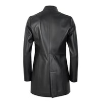 Cherlin Siyah Kadın Deri Mont