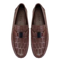 Chevi Kahve Erkek Deri Loafer