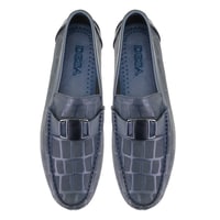 Chevi Lacivert Erkek Deri Loafer