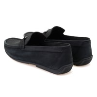 Chevi Siyah Erkek Deri Loafer