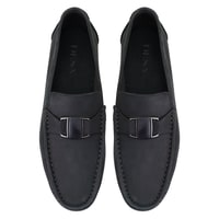 Chevi Siyah Erkek Deri Loafer