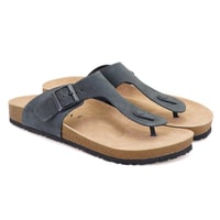 Cole Siyah Erkek Nubuk Terlik