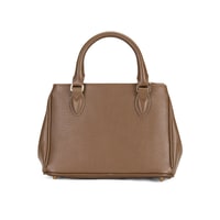 Cora Kahve Kadın Deri El Çantası