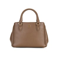 Cora Kahve Kadın Deri El Çantası