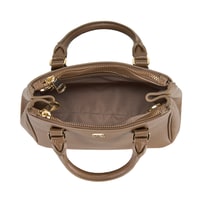 Cora Kahve Kadın Deri El Çantası