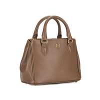 Cora Kahve Kadın Deri El Çantası