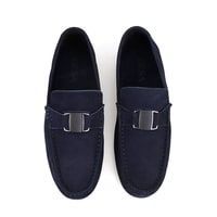 Craig Lacivert Erkek Süet Deri Loafer