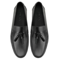 Cralar Siyah Erkek Deri Loafer