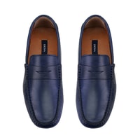 Dareau Lacivert Erkek Deri Loafer