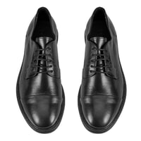 Darly Siyah Erkek Deri Günlük Ayakkabı