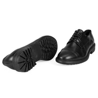 Darly Siyah Erkek Deri Günlük Ayakkabı