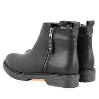 Darrly Siyah Kadın Fermuarlı Bot